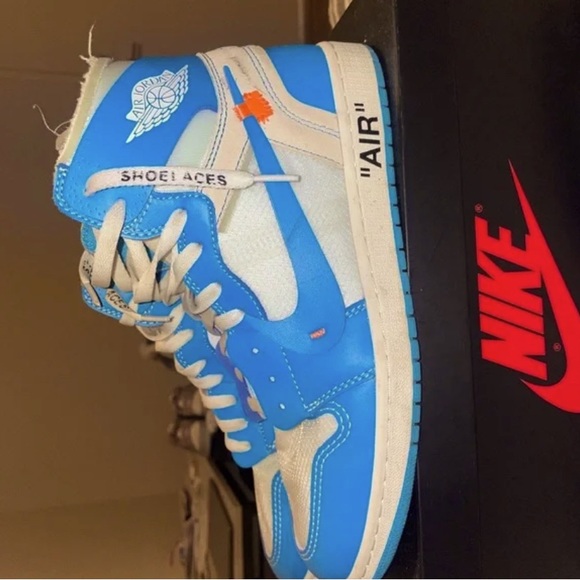 Off white Air Force ones unc